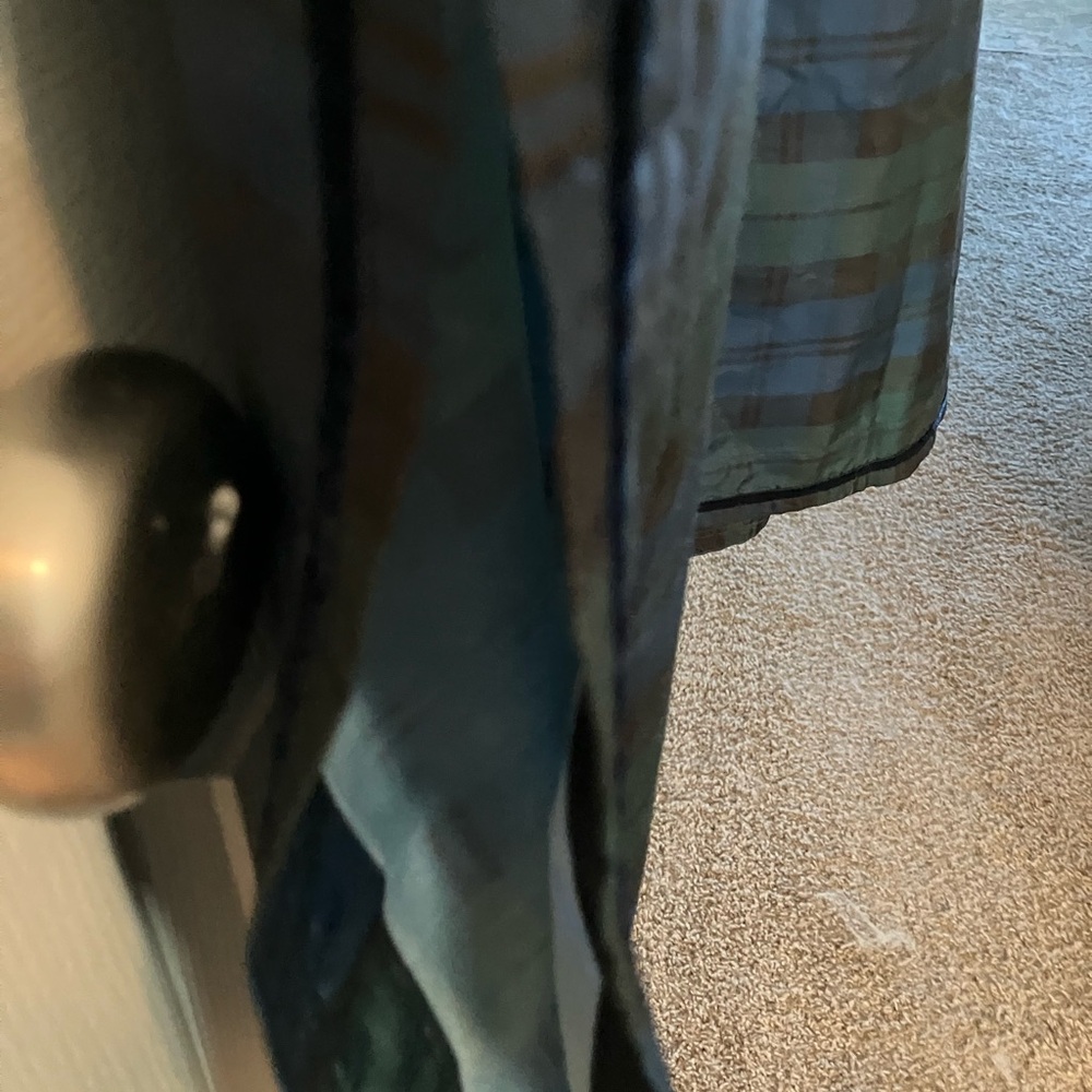 Tuckernuck Black, Blue & Green Plaid Maxi Dress - Picture 9 of 10